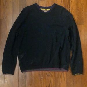 Black crew neck